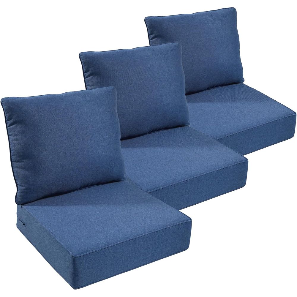 Outdoor Furniture - Outdoor Furniture Cushions, 6 inch Thick