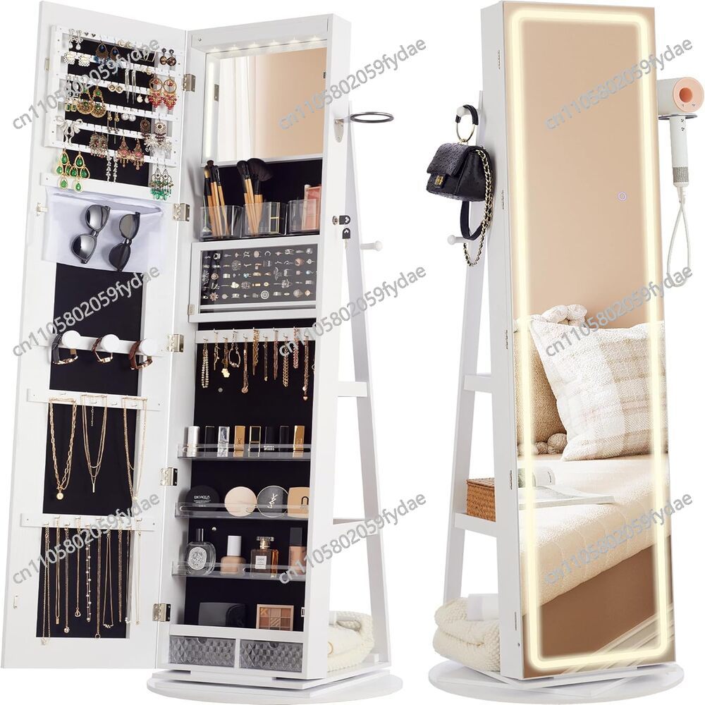 Mirror Jewelry Cabinet Standin - Full Length Mirror Jewelry Armoire ulasan dan harga