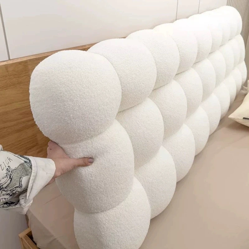 Thickened Headboard Cushion Co - Headboard Cushion Backrest Tatami ulasan dan harga