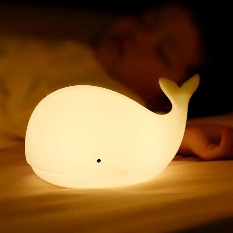 LED Night Light Cute Whale Car - Floating Nightstand With Led Light ulasan dan harga