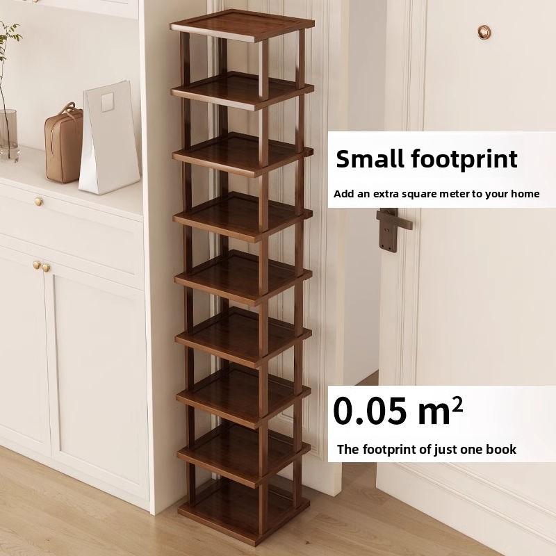 Tea Color Entryway Shoe Rack,  - Shoe Rack Cabinet Narrow Entryway ulasan dan harga
