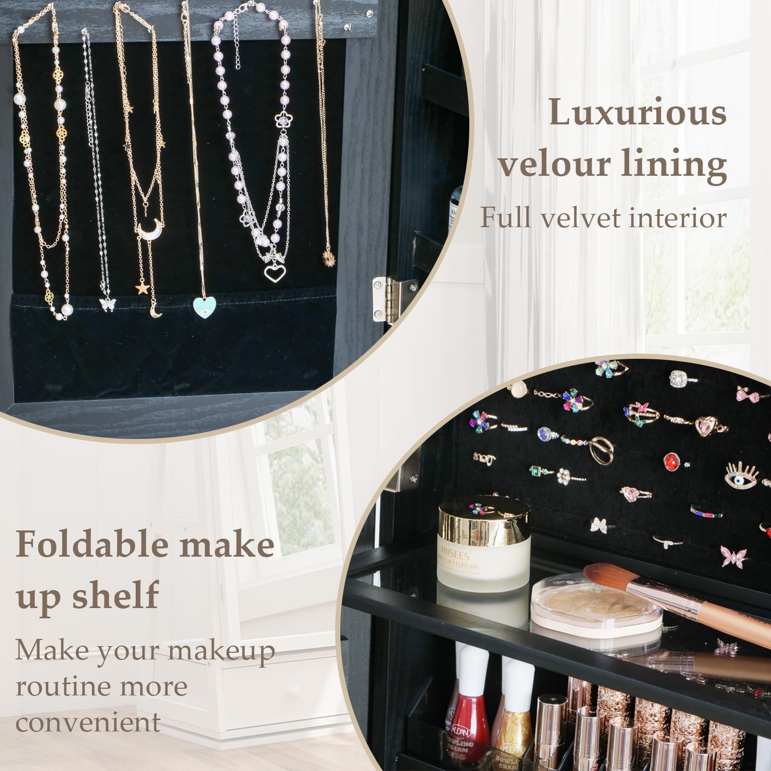 Full Length Standing Jewelry C - Full Length Mirror Jewelry Armoire ulasan dan harga