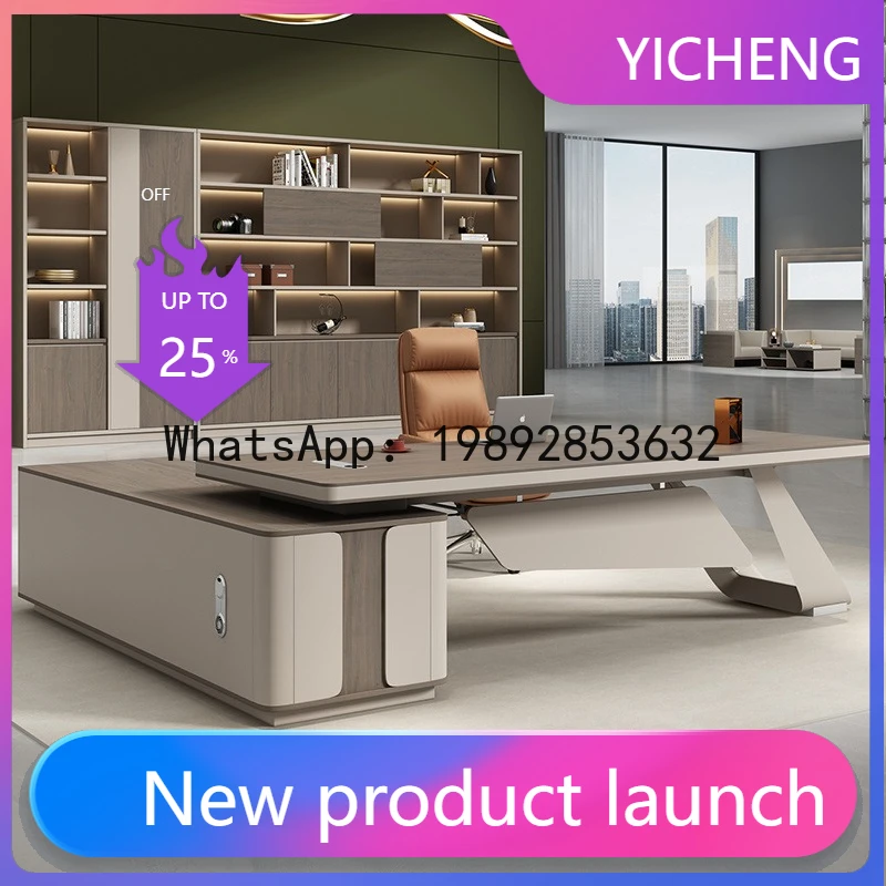 H5.18 executive desk, office d - Office Furniture ulasan dan harga