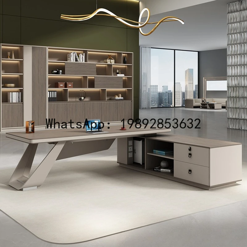 H5.18 executive desk, office d - Office Furniture ulasan dan harga
