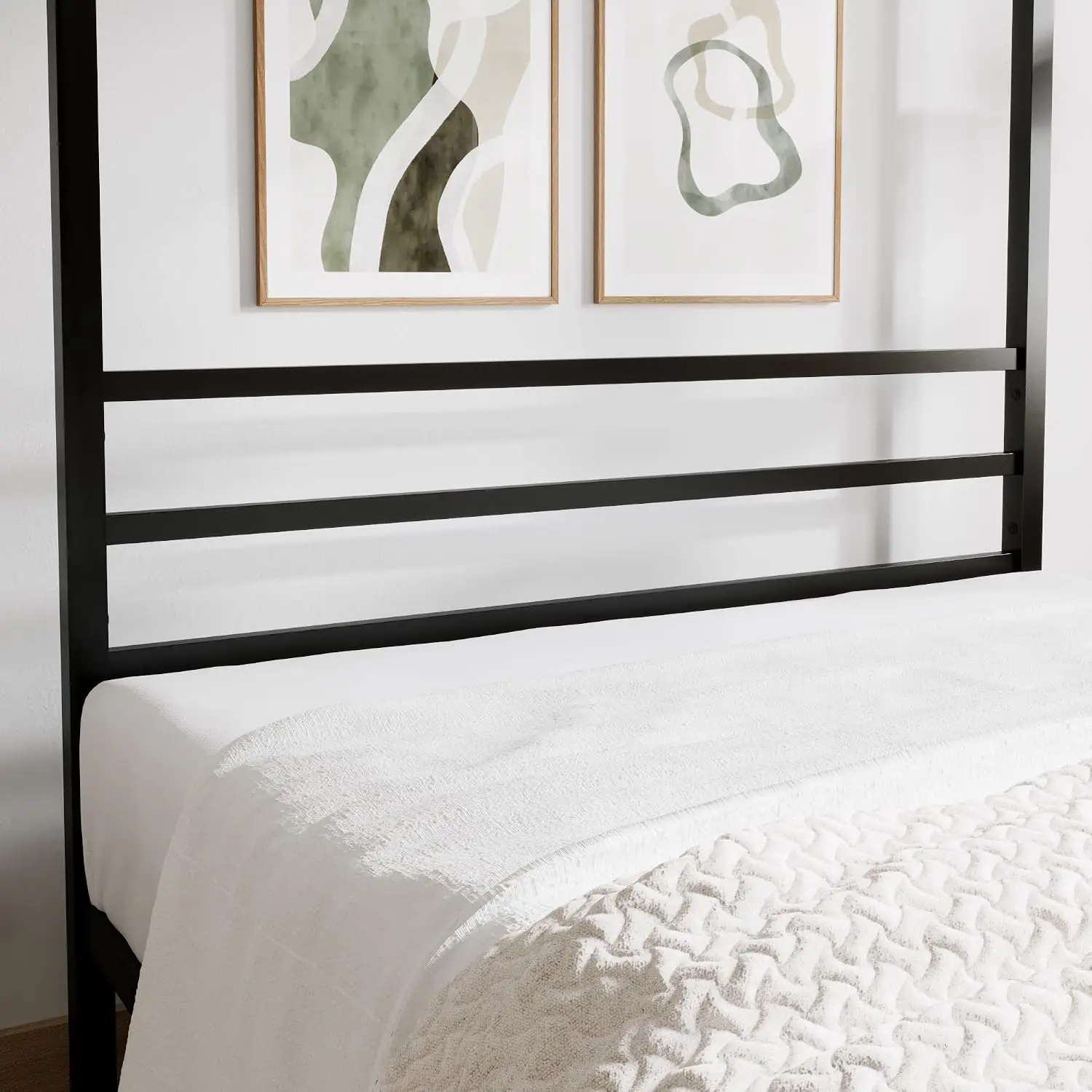 Queen Size Metal Canopy Bed Fr - Canopy Bed Frame Metal Queen ulasan dan harga
