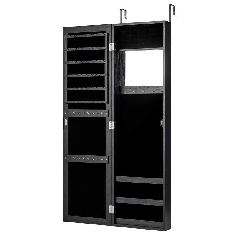 Locked Jewelry Armoire, Wall M - Full Length Mirror Jewelry Armoire ulasan dan harga
