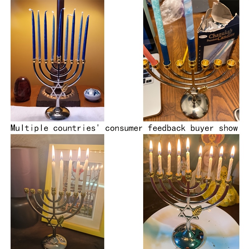 Hanukkah Menorah 9 Branch Cand - Tables ulasan dan harga