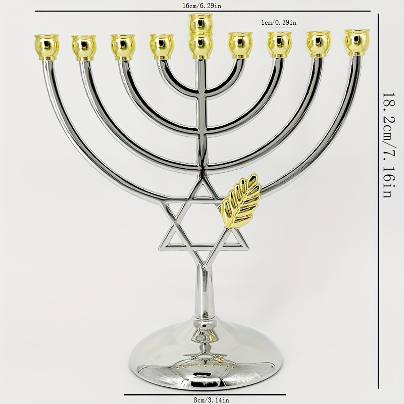 Hanukkah Menorah 9 Branch Cand - Tables ulasan dan harga