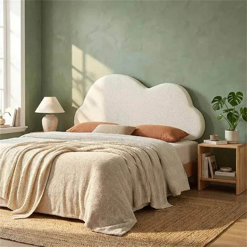 Creative Cloud Shape Bed Headb - Headboard Cushion Backrest Tatami ulasan dan harga