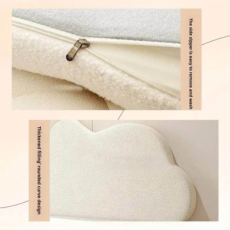 Creative Cloud Shape Bed Headb - Headboard Cushion Backrest Tatami ulasan dan harga