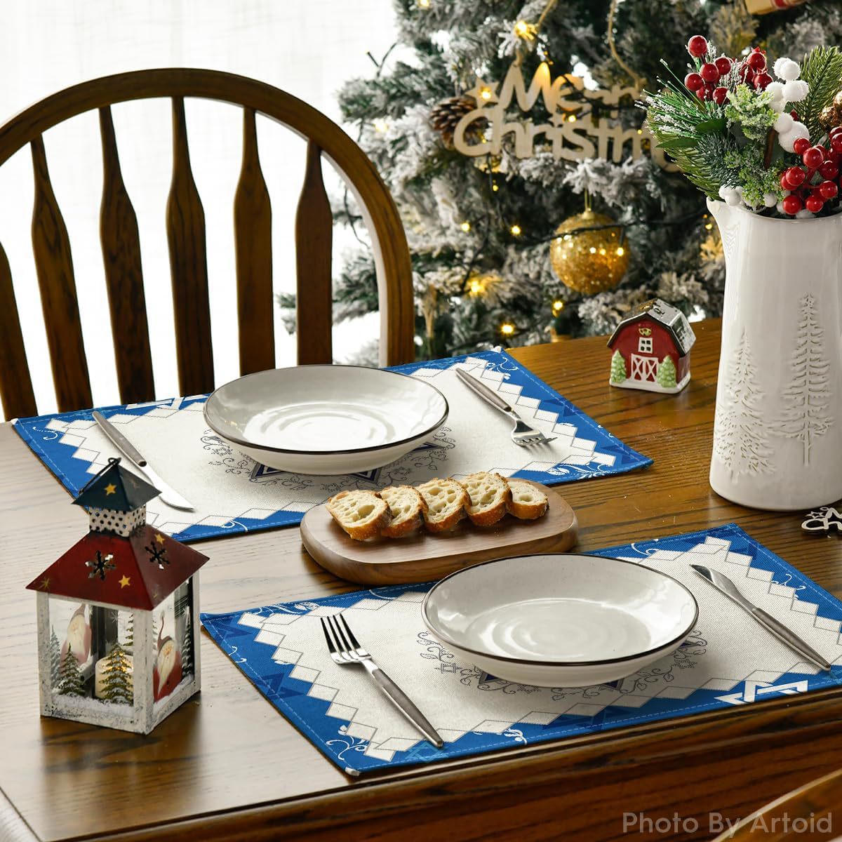 8Pcs Jewish Holiday Placemat S - Tables ulasan dan harga