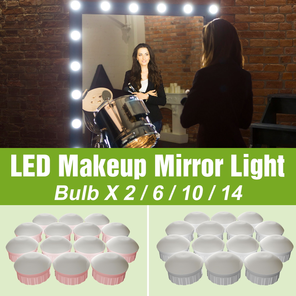 LED Makeup Mirror Light Bulb 5 - Dressing Table Vanity With Lighted Mirror ulasan dan harga