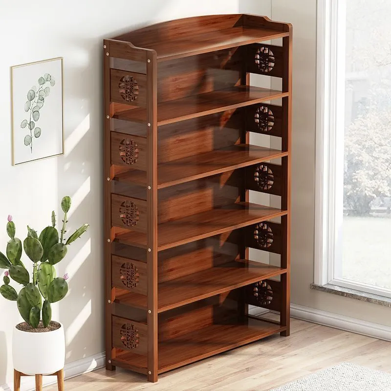 Solid Wood Bookshelf Simple St - Bedroom Furniture ulasan dan harga