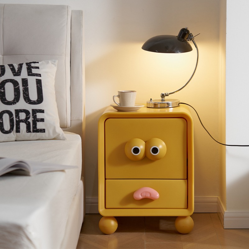 Bedside table creative cute ca - Storage ulasan dan harga
