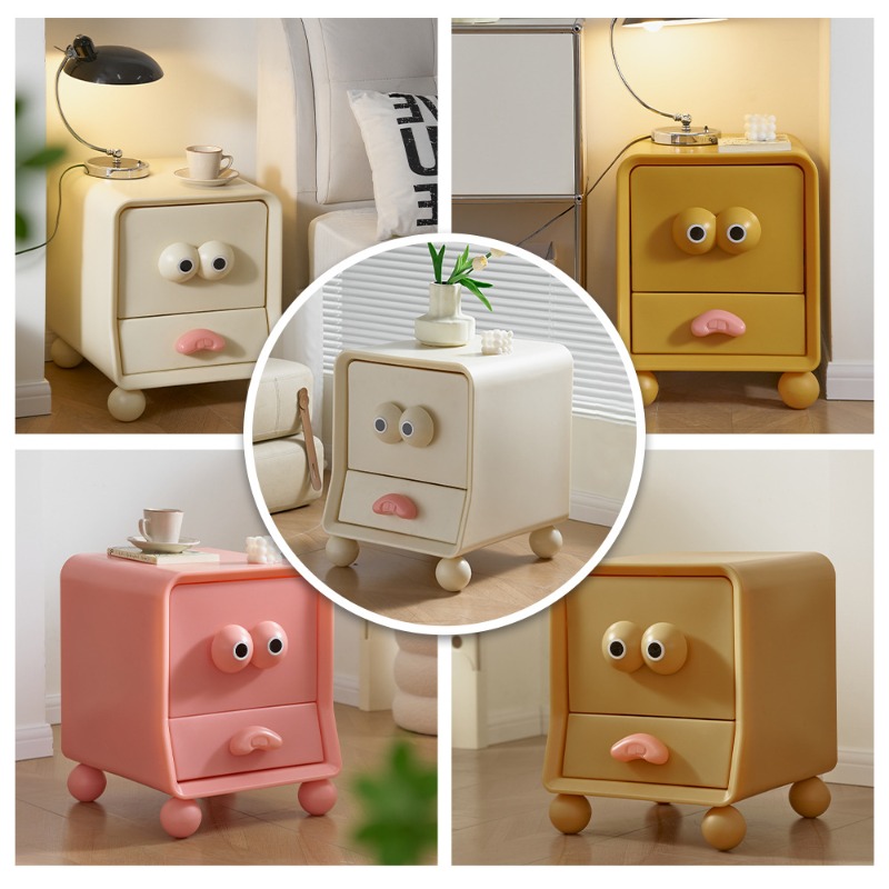 Bedside table creative cute ca - Storage ulasan dan harga