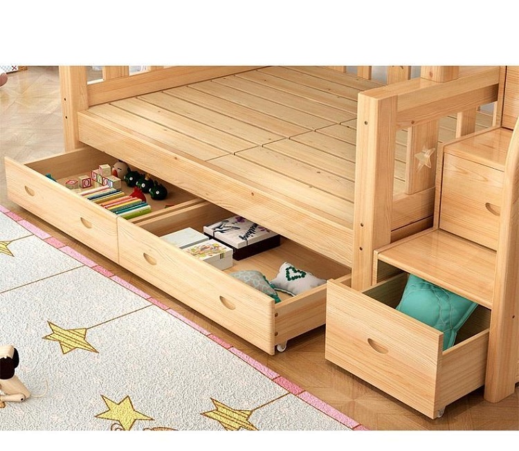 -ForMultifunction Bunk Bed Sol - Bunk Bed With Stairs And Slide ulasan dan harga