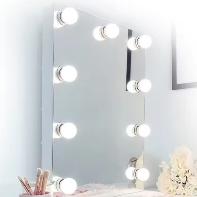 New Makeup Mirror Light Bulbs  - Dressing Table Vanity With Lighted Mirror ulasan dan harga