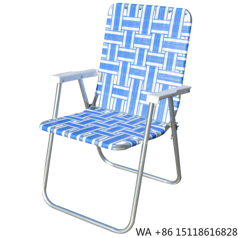 Folding Patio Lawn Webbed Chai - Outdoor Furniture ulasan dan harga
