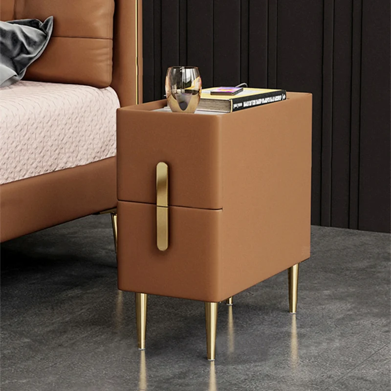 Solid Color Wooden 2 Drawer Na - Solid Wood Nightstand 2 Drawers ulasan dan harga