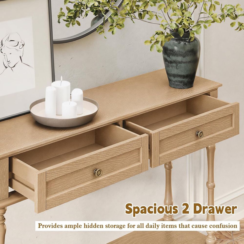 Minimalist Entryway Table with - Tables ulasan dan harga