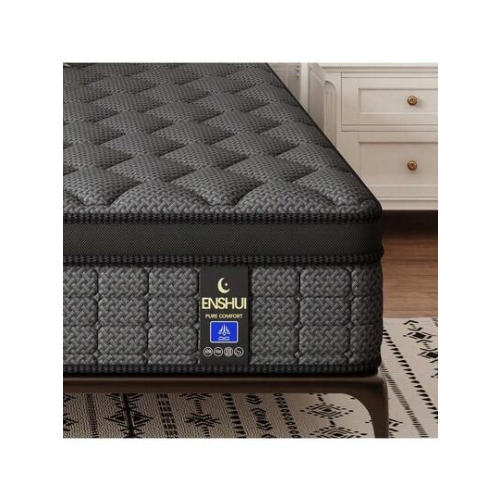 12 Inch Hybrid Mattress Twin F - Memory Foam Mattress In A Box Queen ulasan dan harga