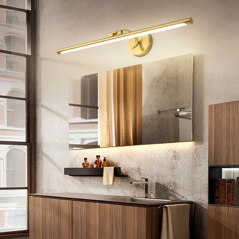 All-copper Bathroom Vanity Mir - Dressing Table Vanity With Lighted Mirror ulasan dan harga