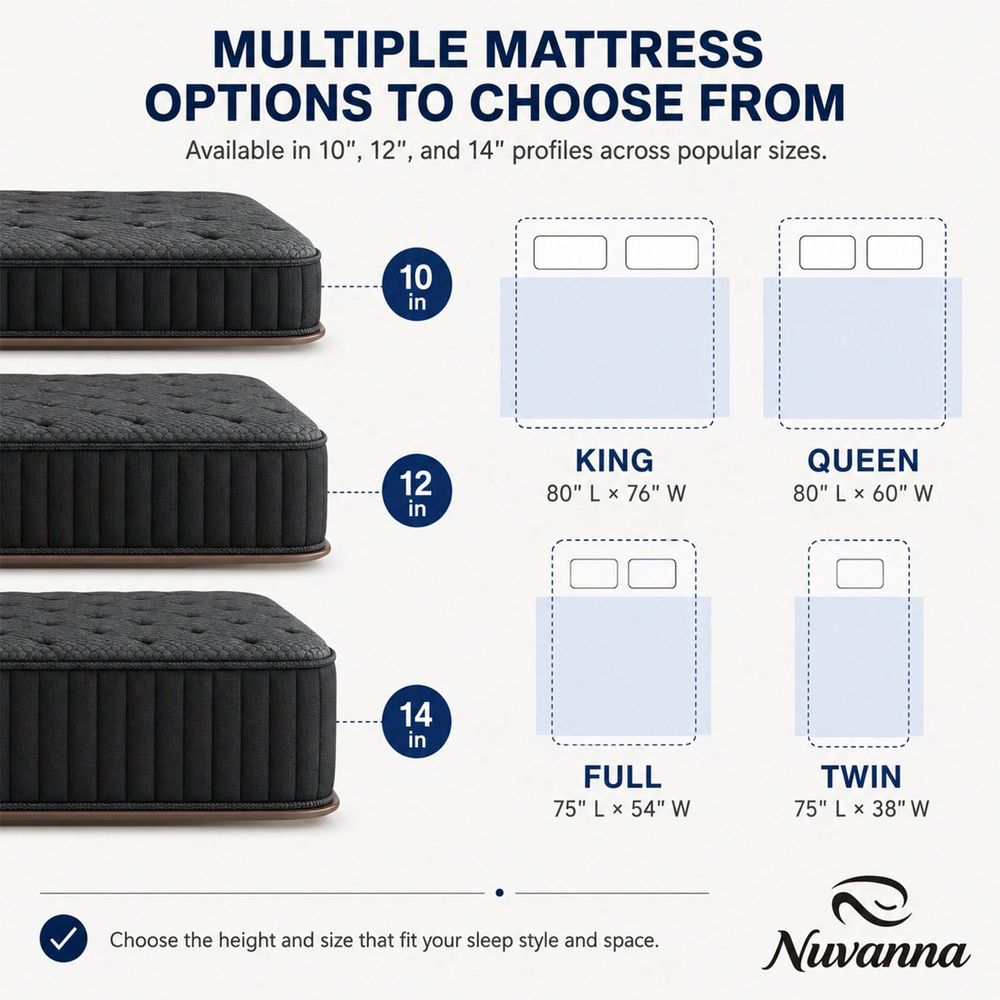 Mattress, 8 10 12 14 Size, Sin - Memory Foam Mattress In A Box Queen ulasan dan harga
