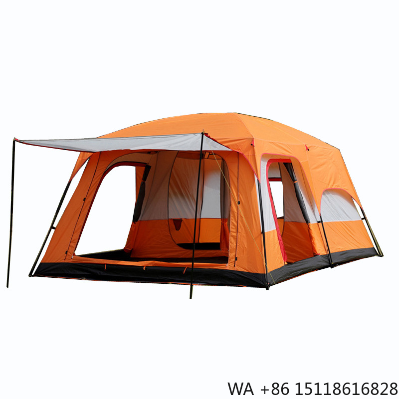Outdoor Camping Tent with Two  - Bedroom Furniture ulasan dan harga