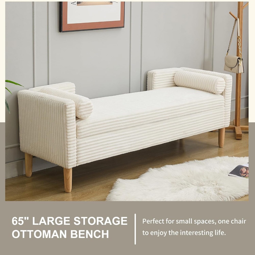 with Wood Leg, End of Bed Benc - Bedroom Furniture ulasan dan harga