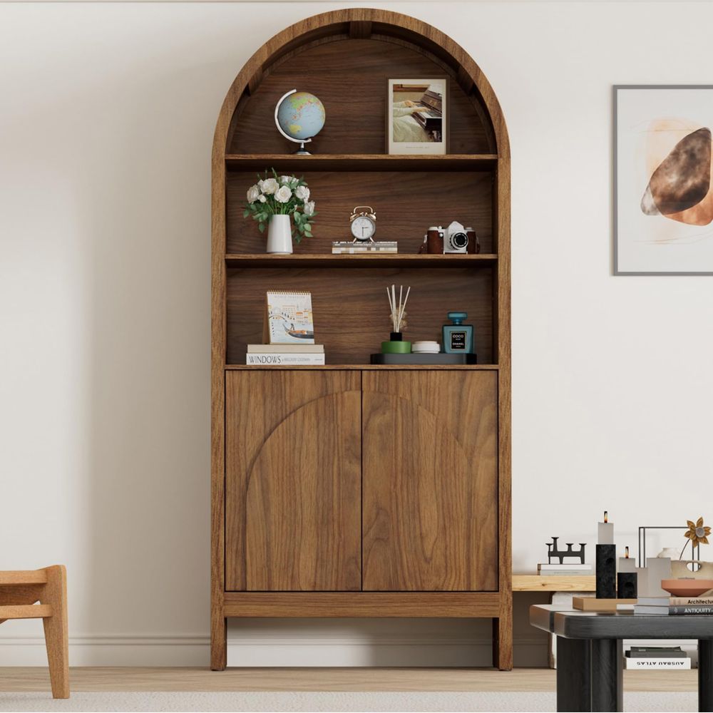 Century Arched Display Cabinet - Storage ulasan dan harga