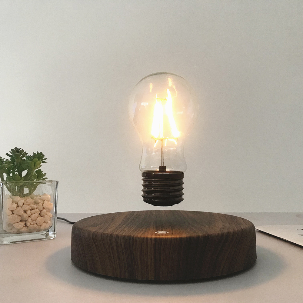 Magnetic Levitation Lamp Creat - Floating Nightstand With Led Light ulasan dan harga