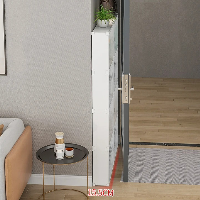 ‌No Drill Over Door Shoe Rack  - Shoe Rack Cabinet Narrow Entryway ulasan dan harga