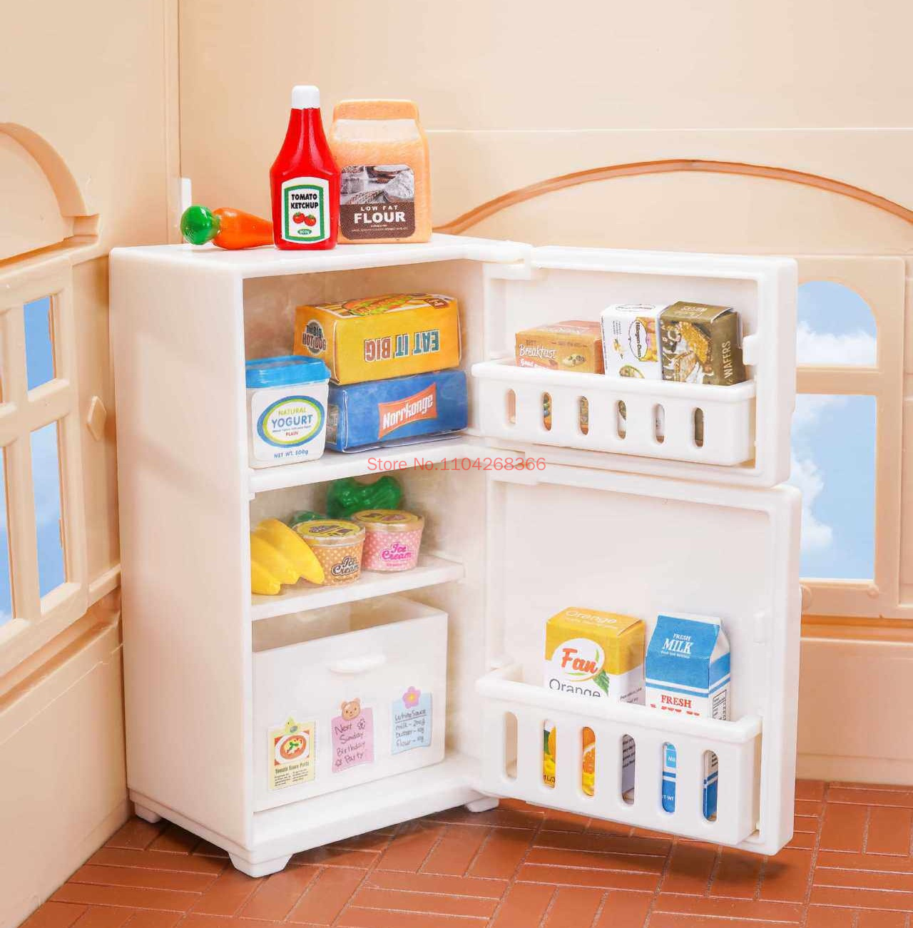 Forest Family 1/12 Kitchen Fur - Bedroom Furniture ulasan dan harga