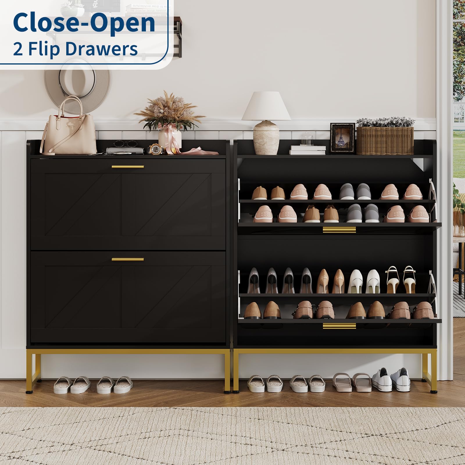 Narrow Shoe Cabinet For Entryw - Shoe Rack Cabinet Narrow Entryway ulasan dan harga