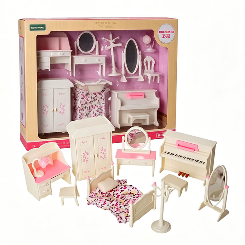 1/12 Scale Dollhouse Furniture - Bedroom Furniture ulasan dan harga