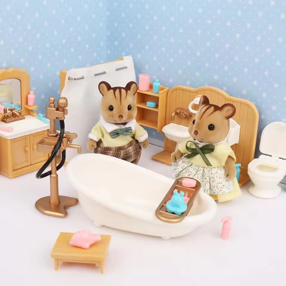 1/12 Scale Dollhouse Furniture - Bedroom Furniture ulasan dan harga