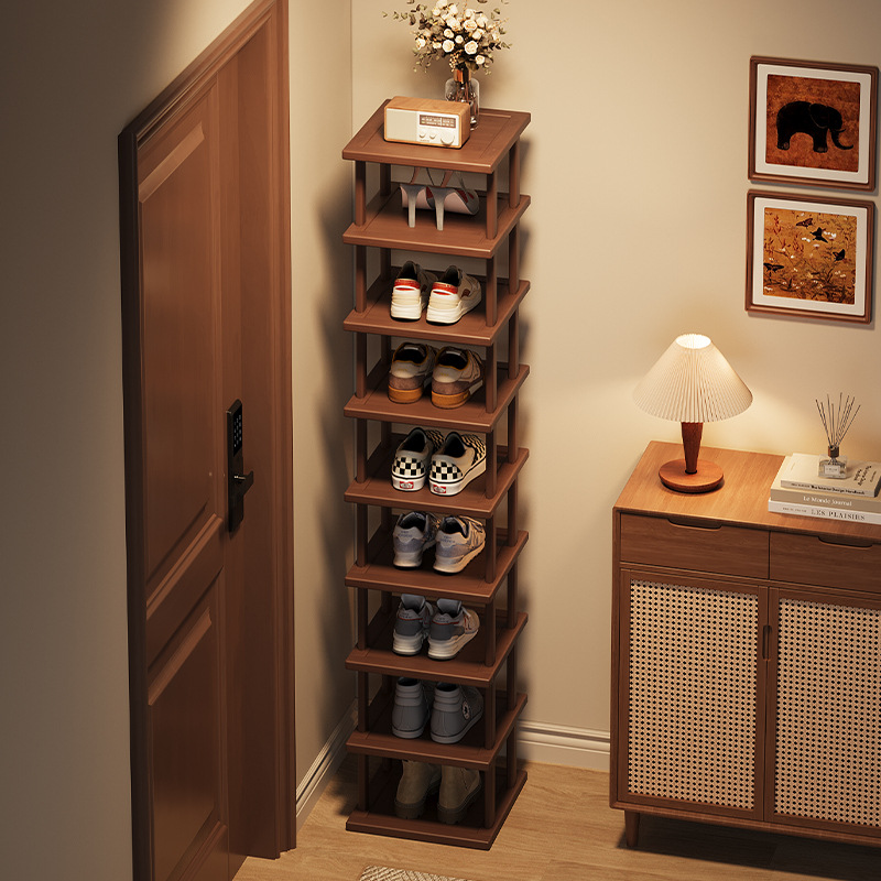 Modern Doorway Shoe Rack Home  - Shoe Rack Cabinet Narrow Entryway ulasan dan harga