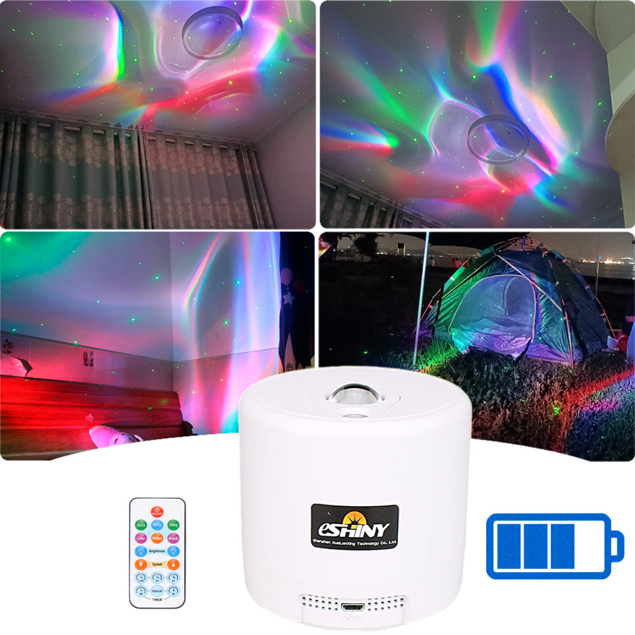SA204 RGB LED Motive Aurora Pr - Floating Nightstand With Led Light ulasan dan harga