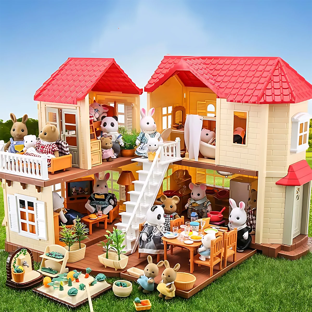 Miniature Furniture 1:12 Dollh - Bedroom Furniture ulasan dan harga